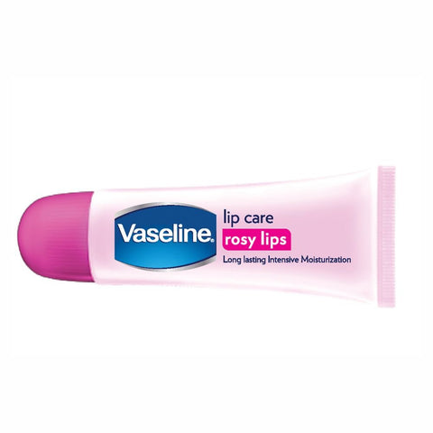 vaseline rosy lips lip care, lip balm (10 gm)