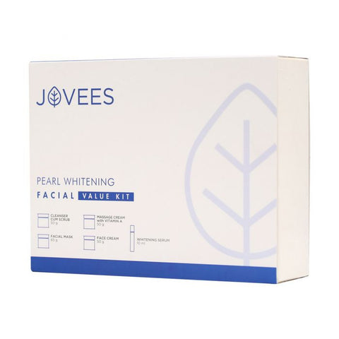 jovees pearl whitening facial value kit (225 gm)