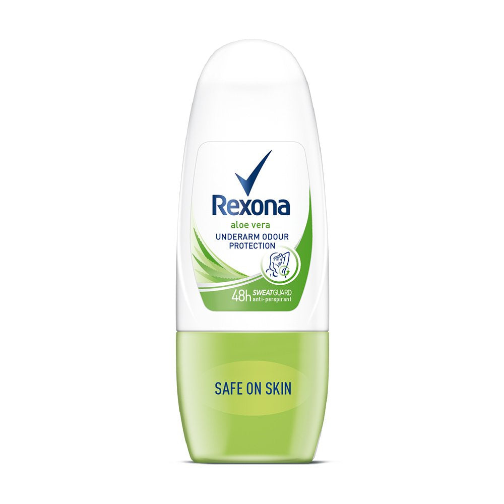 Rexona Aloe Vera Underarm Roll On Deodorant For Women, 50 ml