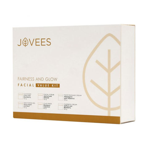 jovees fairness & glow facial value kit (315 gm)