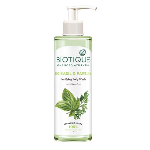 Biotique Bio Basil & Parsley Purifying Body Wash - 200 ml