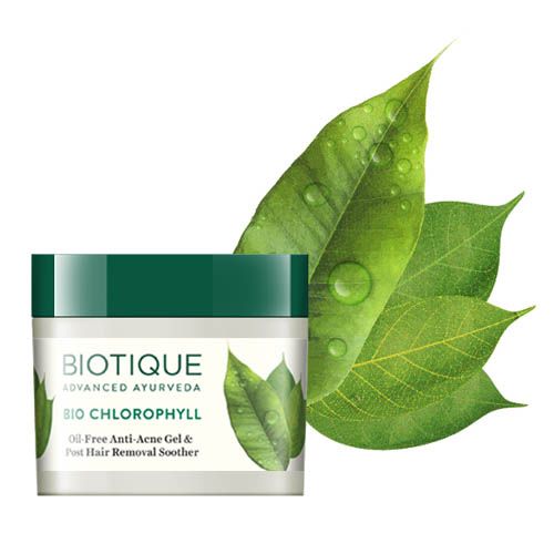 Biotique Chlorophyll Pimple Control Oil Free Anti Acne Gel - 50 gms