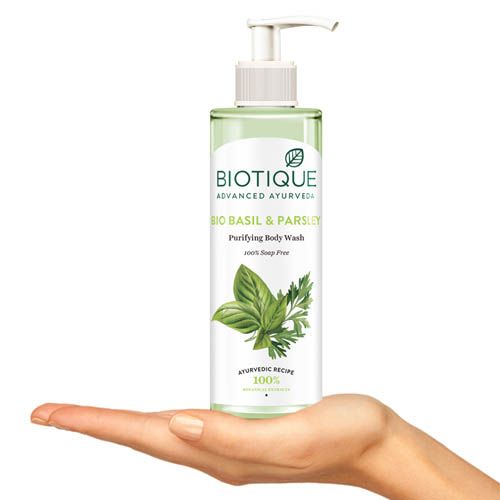Biotique Basil & Parsley Revitalizing Body Wash - 200 ml