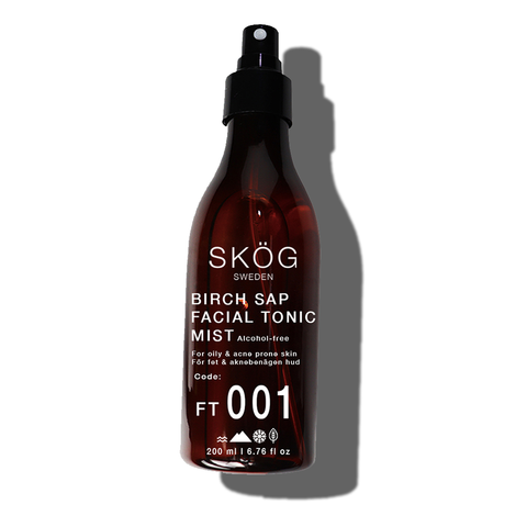 skog birch sap facial tonic mist (toner) - 200 ml