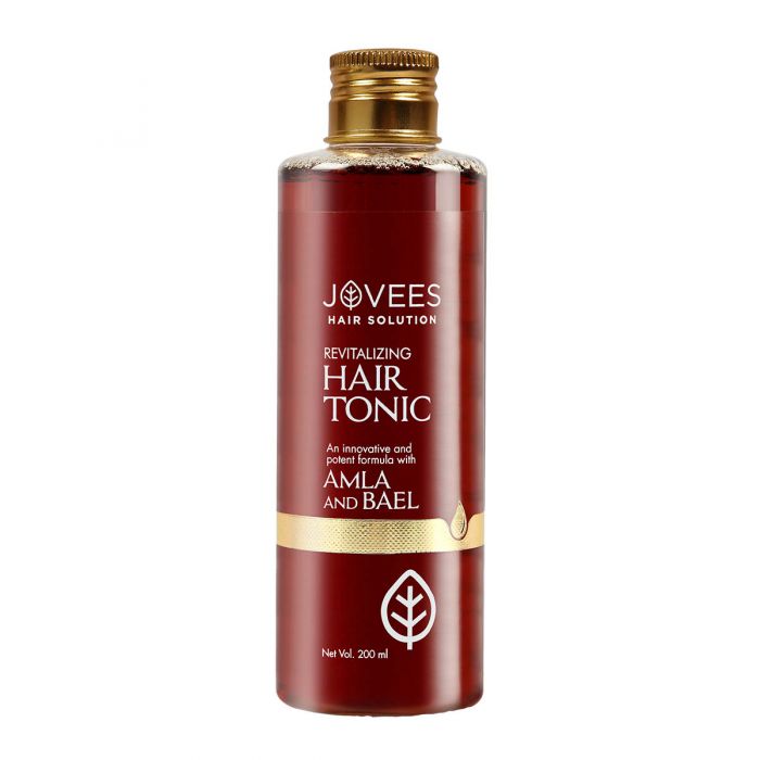Jovees Revitalising Amla & Bael Hair Tonic for Long, Strong & Thick Hair