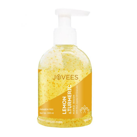 jovees lemon & turmeric hand wash (300 ml)