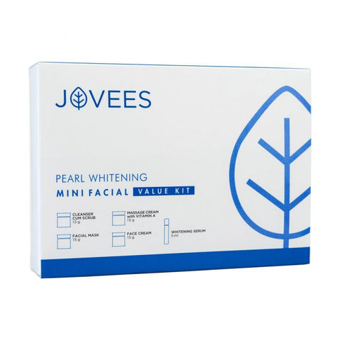 jovees mini pearl whitening facial value kit (65 gm)