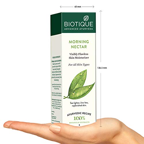 Biotique Morning Nectar Nourish & Hydrate Skin Moisturizer for All Skin Types