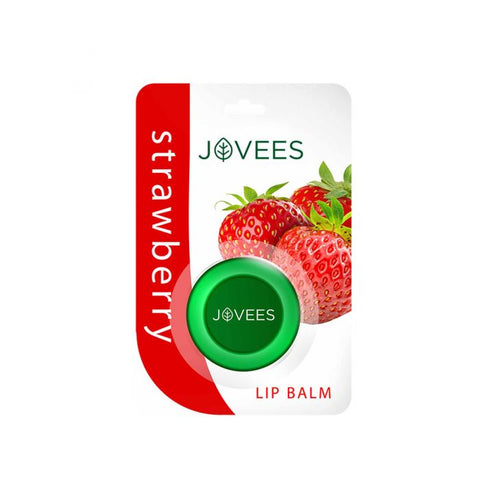 jovees strawberry lip balm - 5 gms