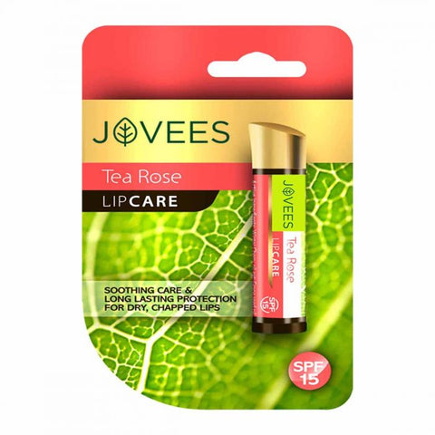 jovees tea rose lip care - 4 gms