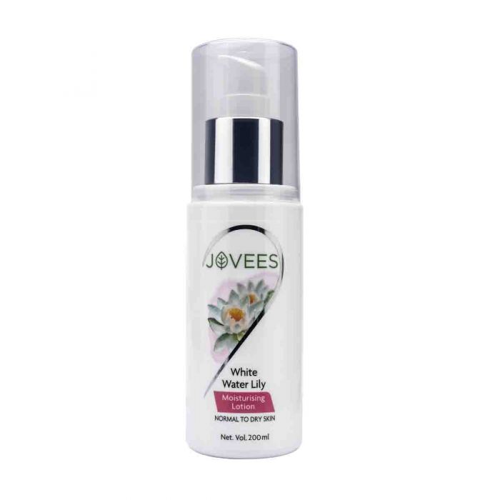 Jovees White Water Lily Moisturizing Lotion, Lightweight & Non-Sticky