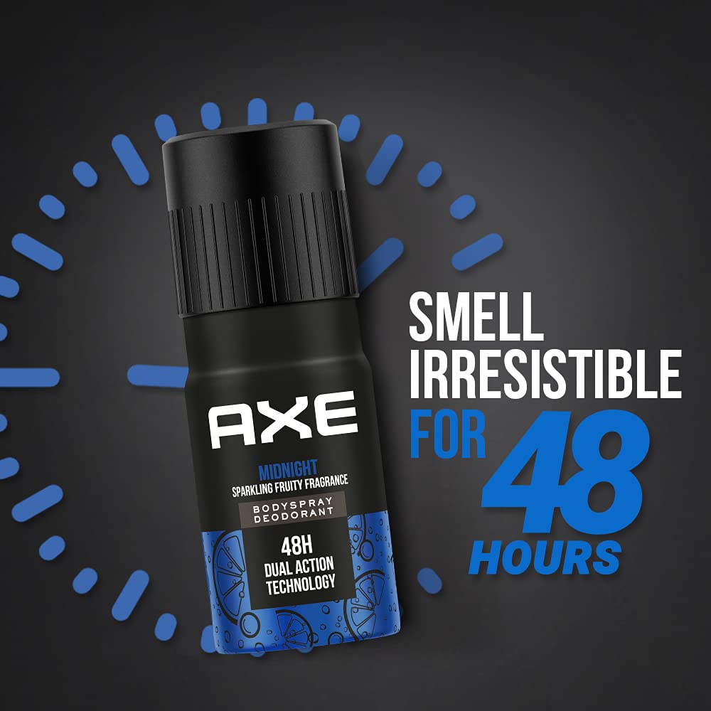 Axe Recharge Midnight Long Lasting Deodorant Body spray For Men (150 ml)